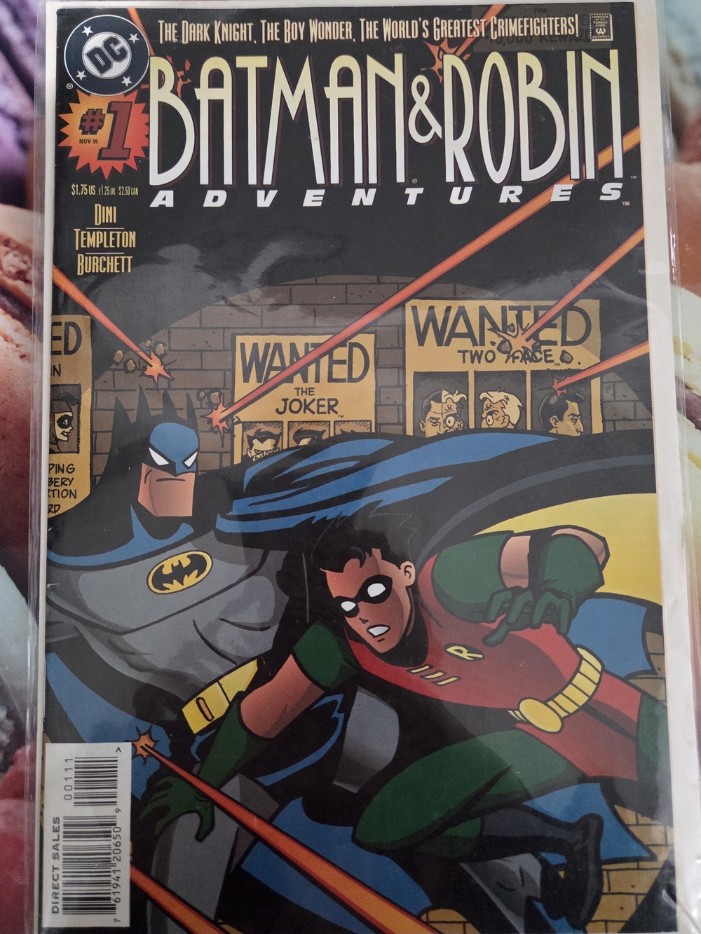 1995 Batman & Robin Adventures #1 Comic Book - DC